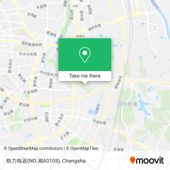格力电器(NO.湘A0105) map