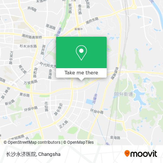 长沙永济医院 map