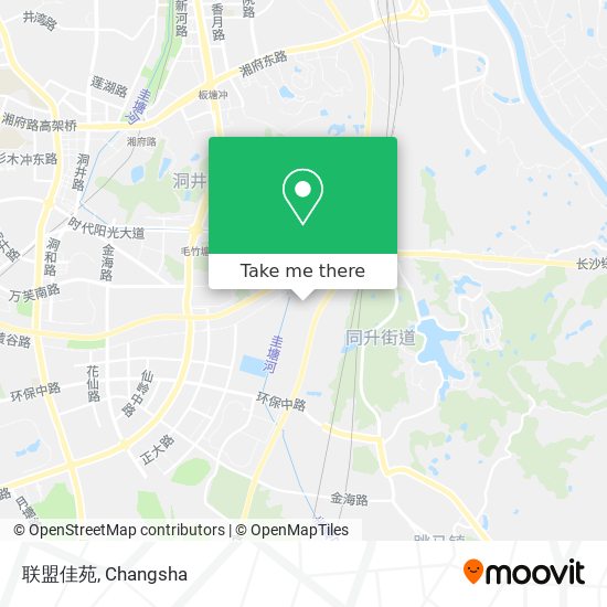 联盟佳苑 map
