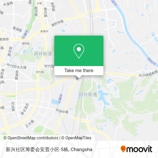 新兴社区筹委会安置小区-5栋 map
