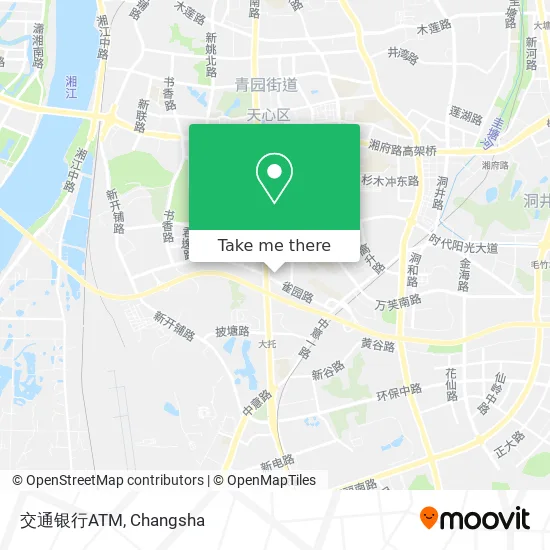 交通银行ATM map