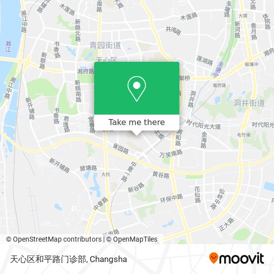 天心区和平路门诊部 map