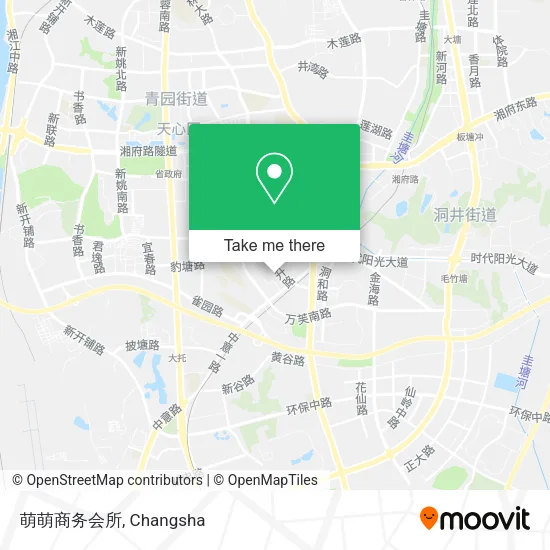 萌萌商务会所 map