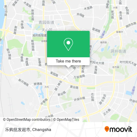 乐购批发超市 map
