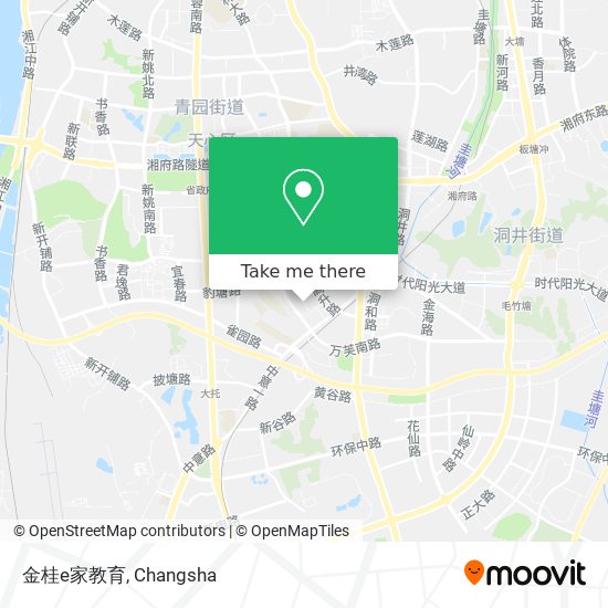 金桂e家教育 map