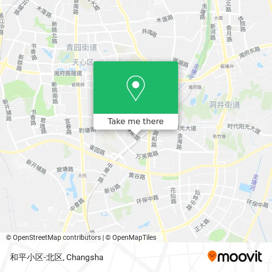 和平小区-北区 map