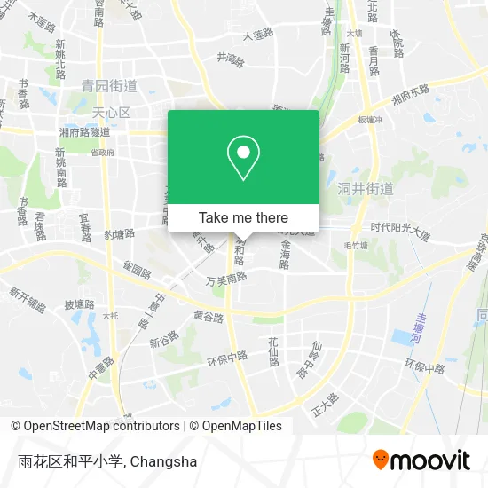 雨花区和平小学 map