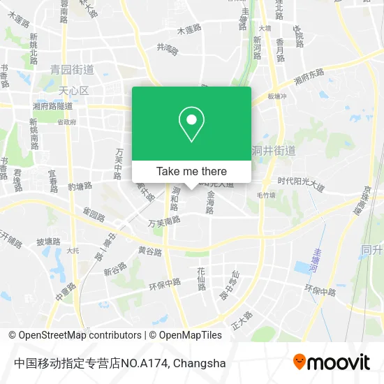 中国移动指定专营店NO.A174 map