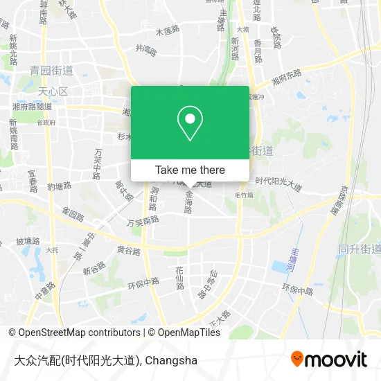 大众汽配(时代阳光大道) map
