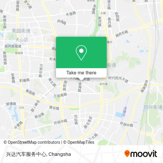 兴达汽车服务中心 map