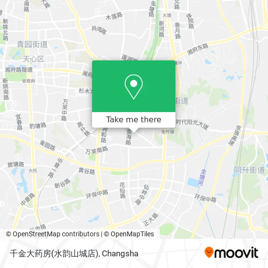 千金大药房(水韵山城店) map