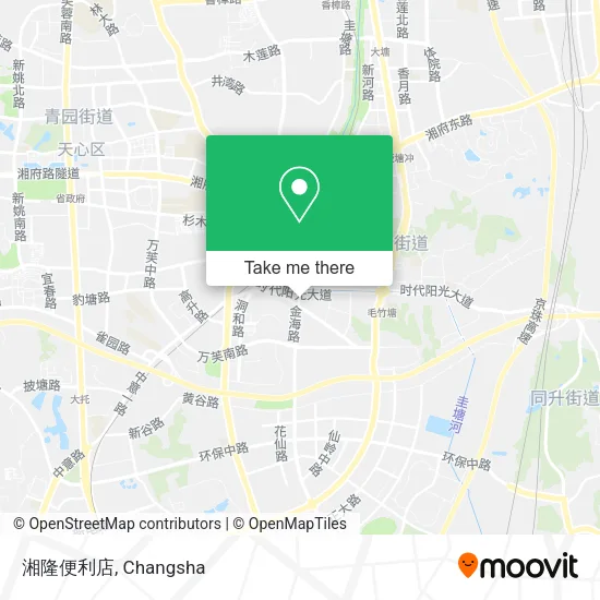 湘隆便利店 map