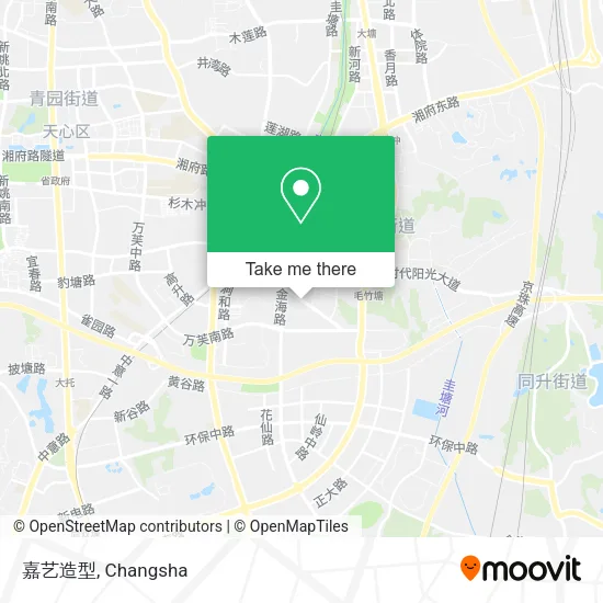 嘉艺造型 map