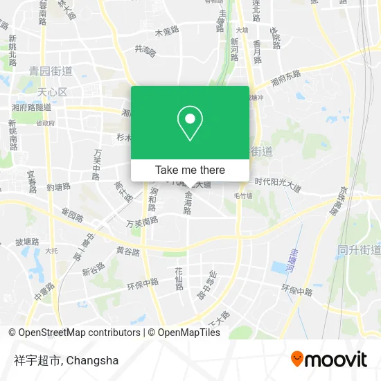 祥宇超市 map