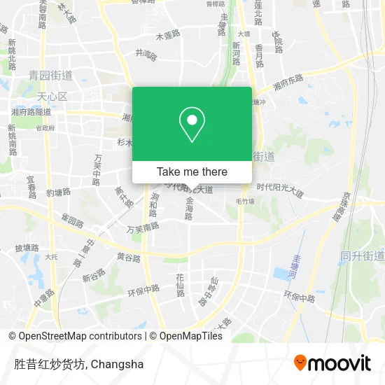 胜昔红炒货坊 map
