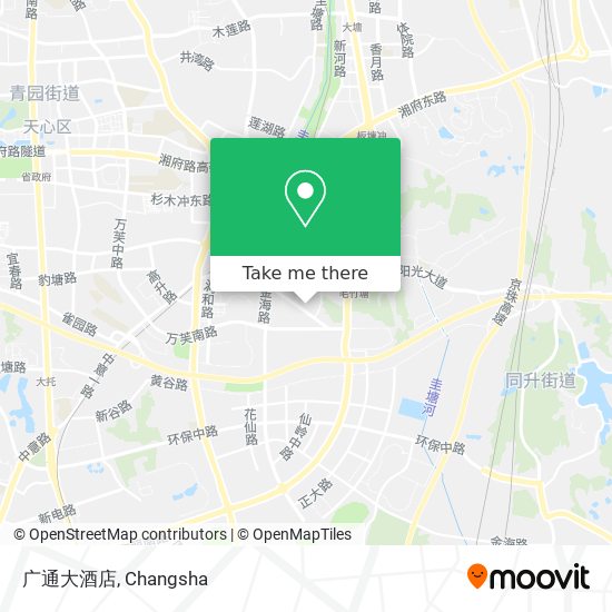 广通大酒店 map