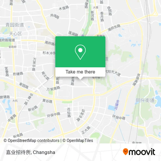 嘉业招待所 map