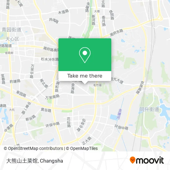 大熊山土菜馆 map