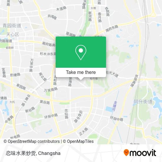恋味水果炒货 map