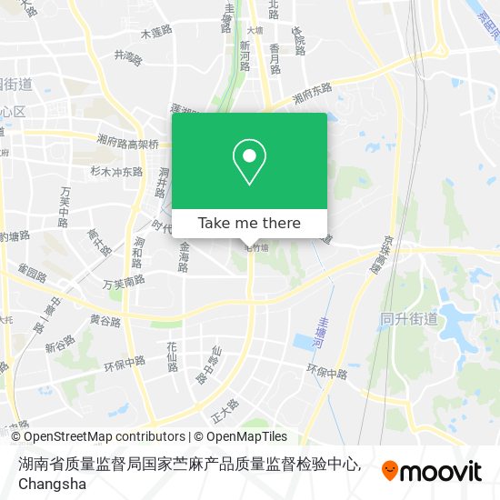 湖南省质量监督局国家苎麻产品质量监督检验中心 map