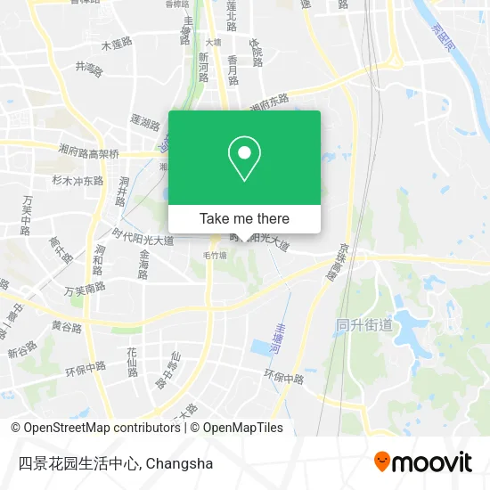 四景花园生活中心 map