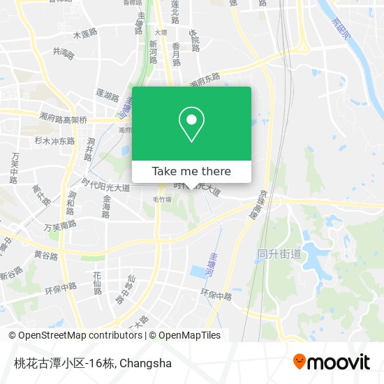 桃花古潭小区-16栋 map