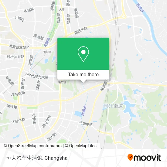 恒大汽车生活馆 map