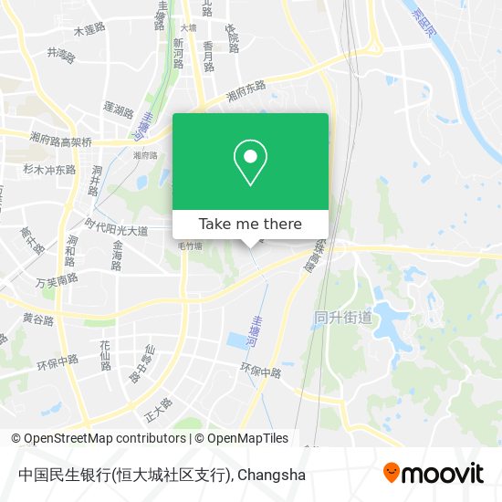中国民生银行(恒大城社区支行) map