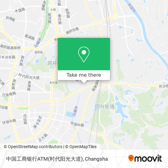 中国工商银行ATM(时代阳光大道) map