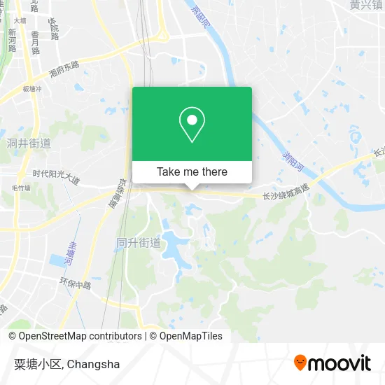 粟塘小区 map