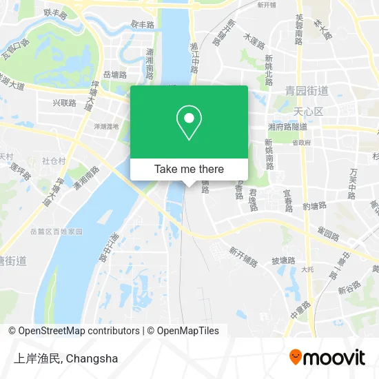 上岸渔民 map