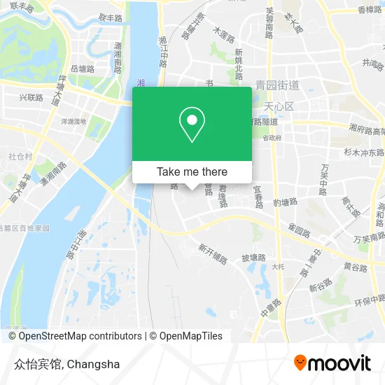 众怡宾馆 map