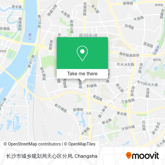 长沙市城乡规划局天心区分局 map