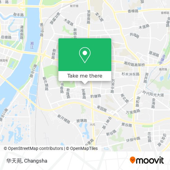 华天苑 map