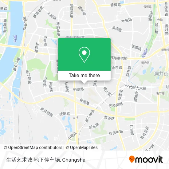 生活艺术城-地下停车场 map
