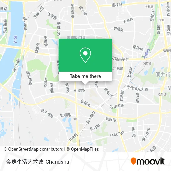 金房生活艺术城 map