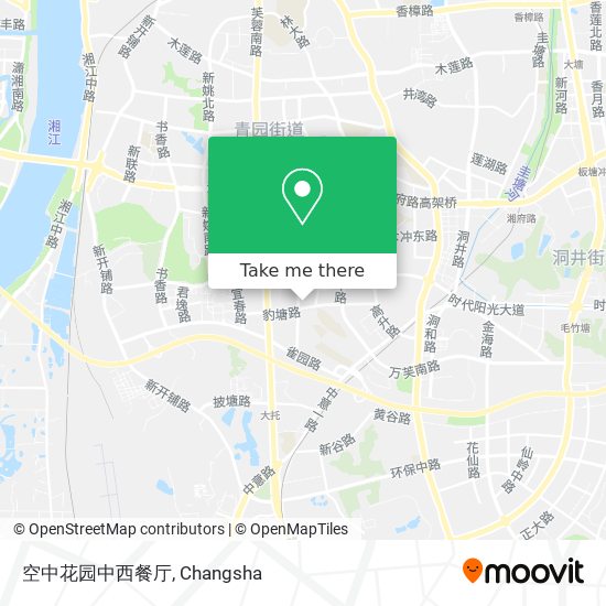 空中花园中西餐厅 map