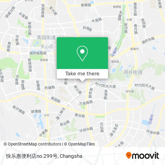 快乐惠便利店no.299号 map