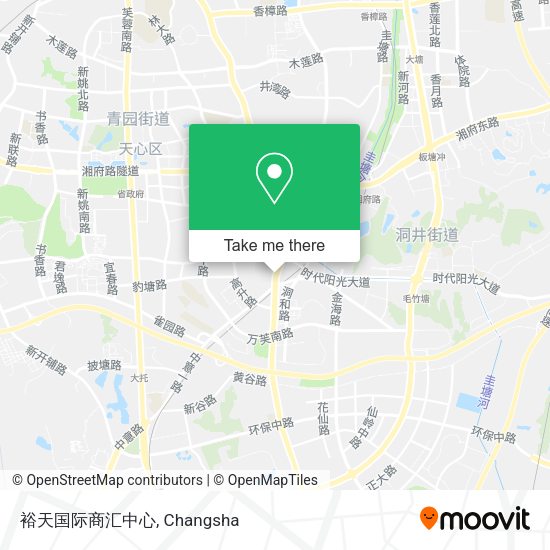 裕天国际商汇中心 map