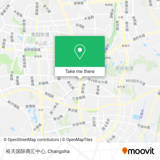 裕天国际商汇中心 map