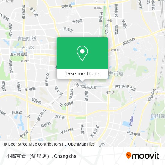小嘴零食（红星店） map