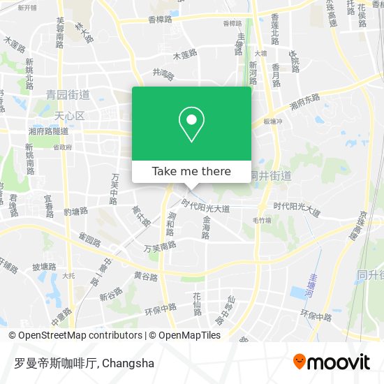 罗曼帝斯咖啡厅 map