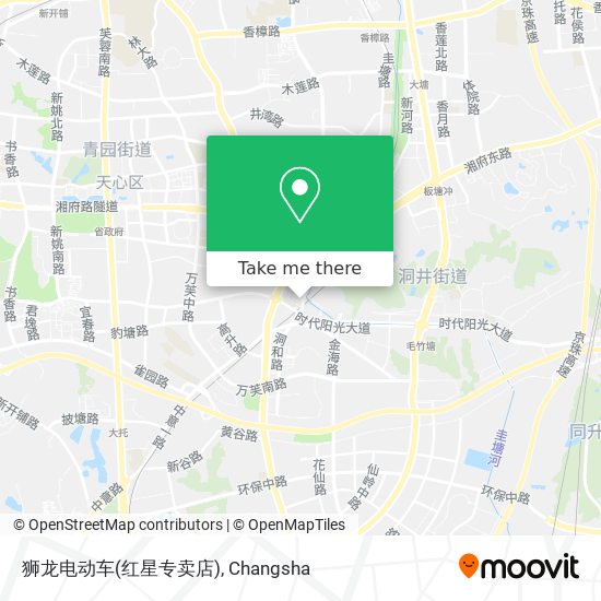 狮龙电动车(红星专卖店) map