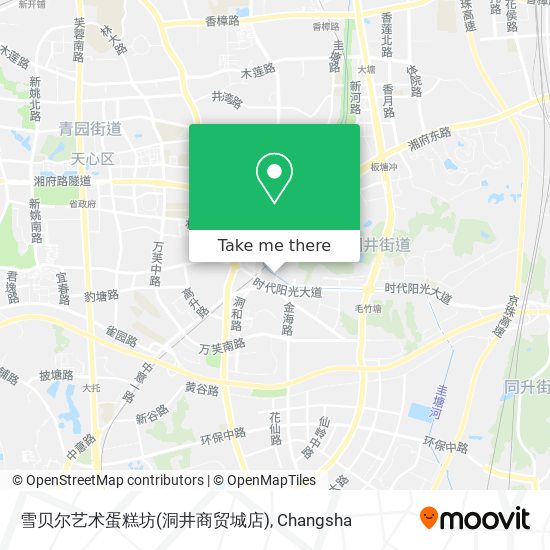 雪贝尔艺术蛋糕坊(洞井商贸城店) map