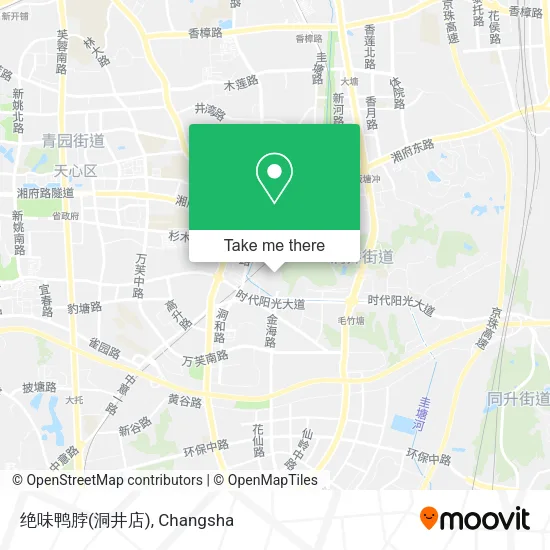 绝味鸭脖(洞井店) map