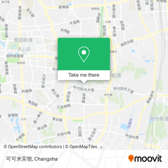 可可米宾馆 map