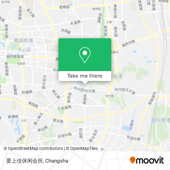 爱上佳休闲会所 map
