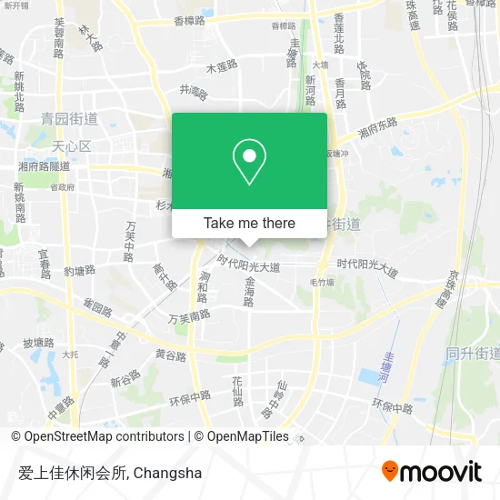 爱上佳休闲会所 map