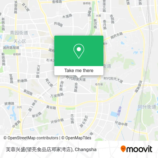 芙蓉兴盛(望亮食品店邓家湾店) map