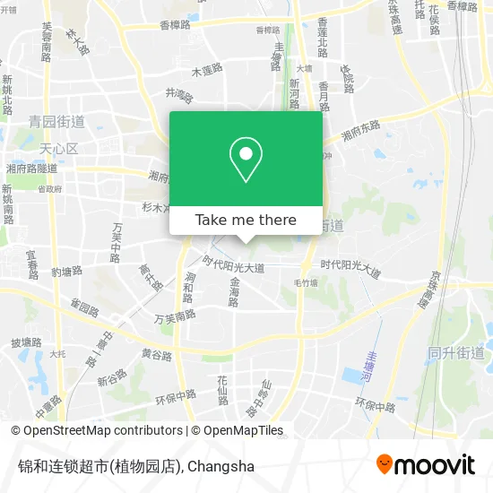 锦和连锁超市(植物园店) map